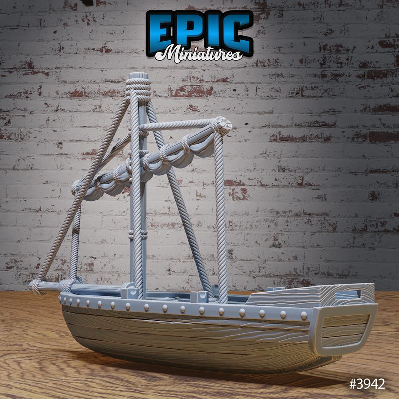 Harbor Boats 3D-printed model