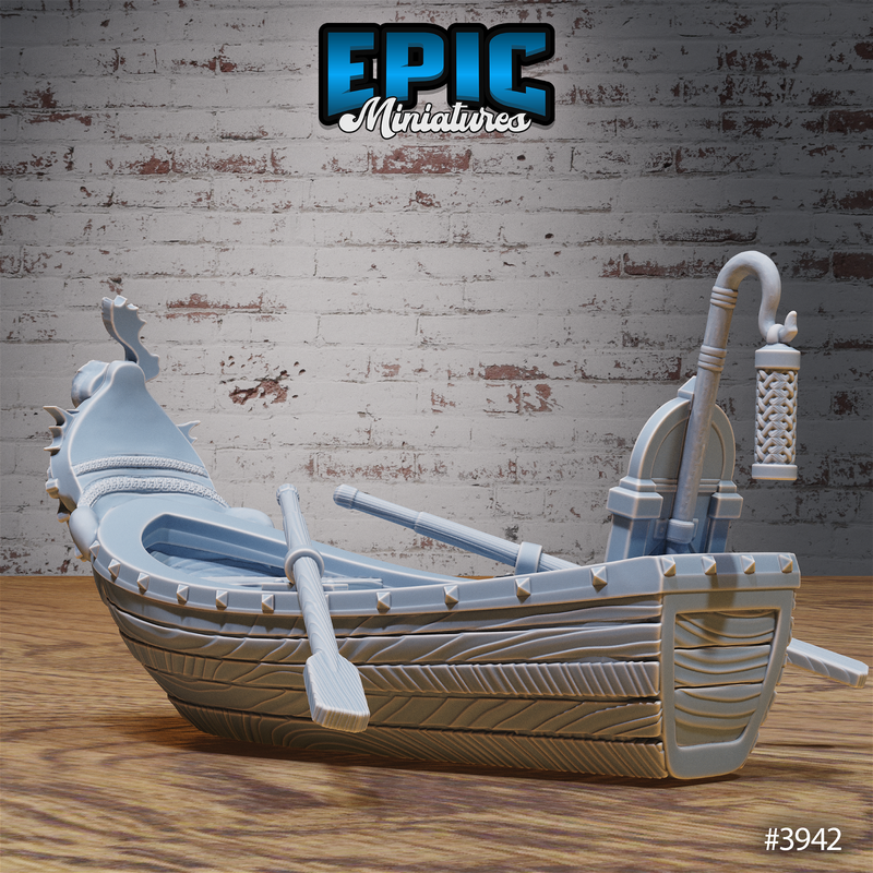 Harbor Boats 3D-printed model