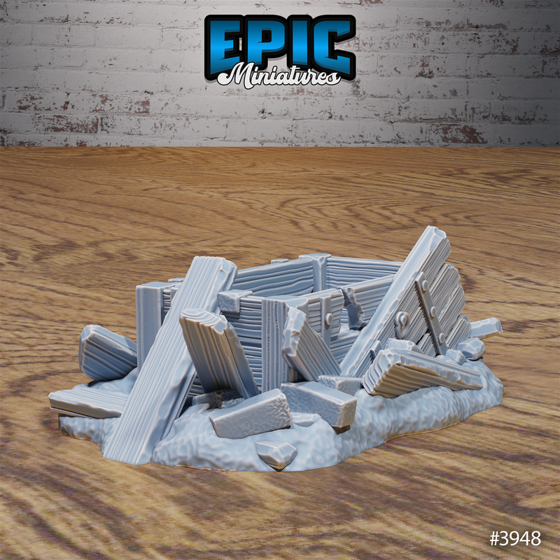 Harbor Scatter 3D-printed model