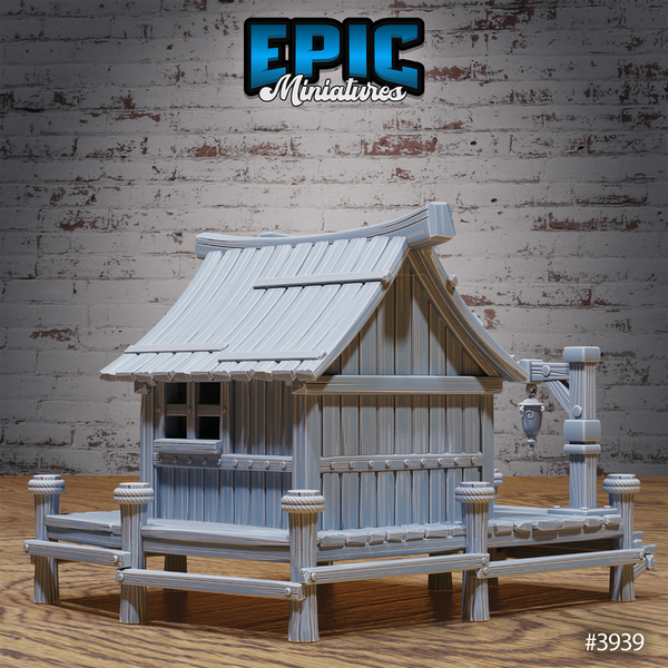 Harbour Building 3D-printed model