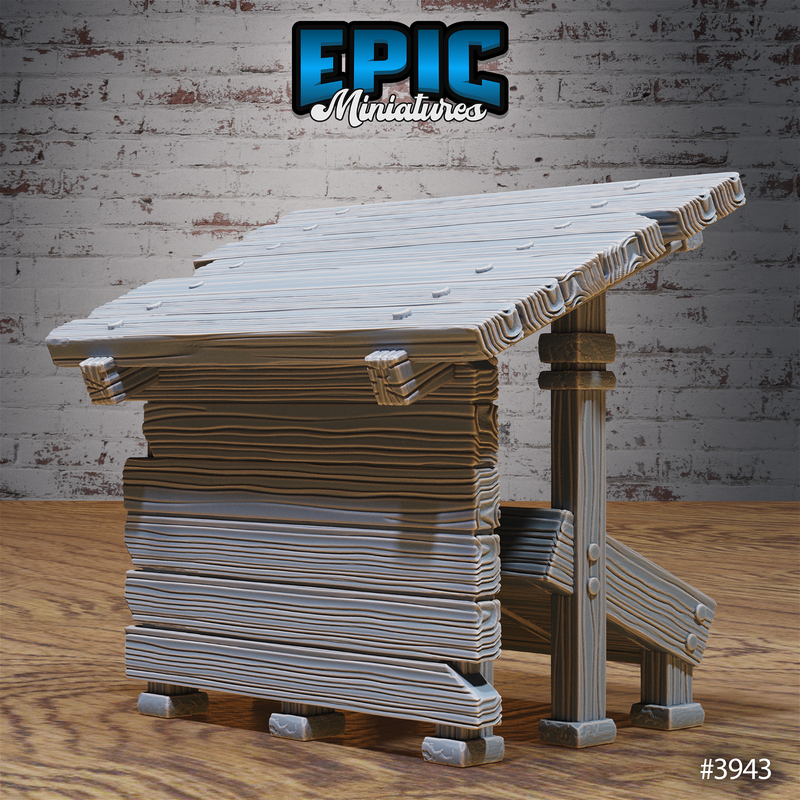 Harbour Merchant Props 3D-printed model