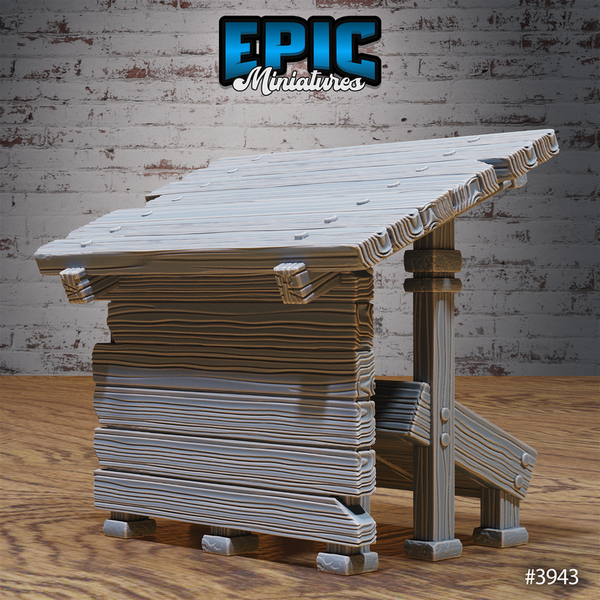 Harbour Merchant Props 3D-printed model