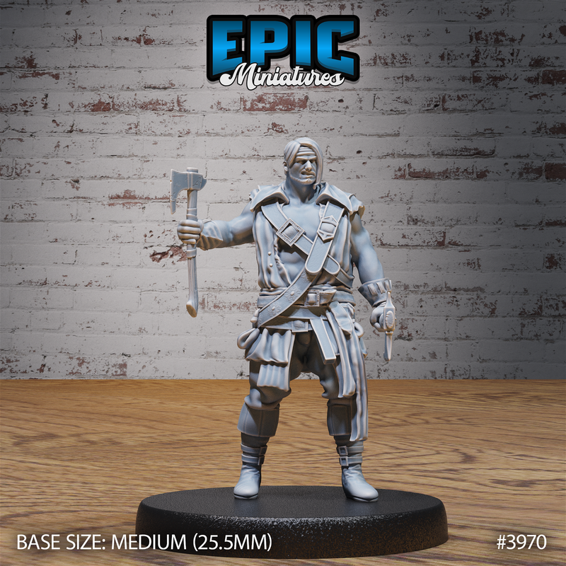 Harbour Worker 3D-printed model