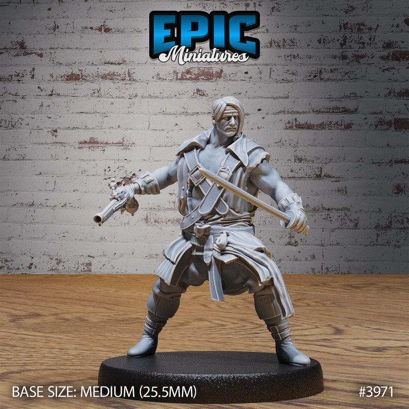Harbour Worker 3D-printed model