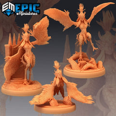 Harpys 3D-printed model