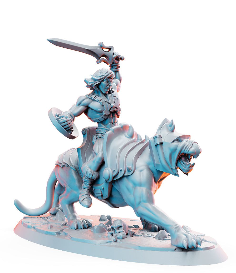 He-Darr on War Tigar - The Printable Dragon