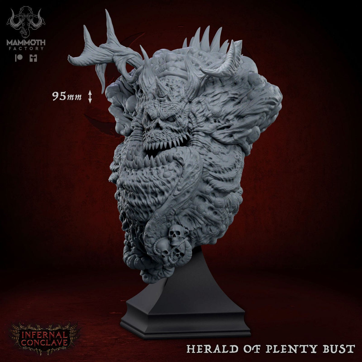 Hearld Of Plenty Bust - The Printable Dragon