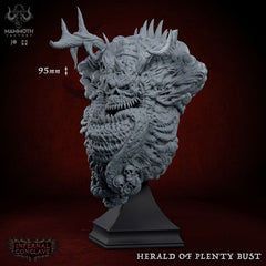Hearld Of Plenty Bust 3D-printed model