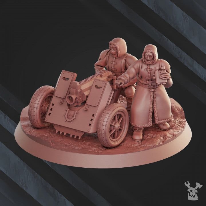 Heavy Fire Support Brigade Kit 3D-printed model