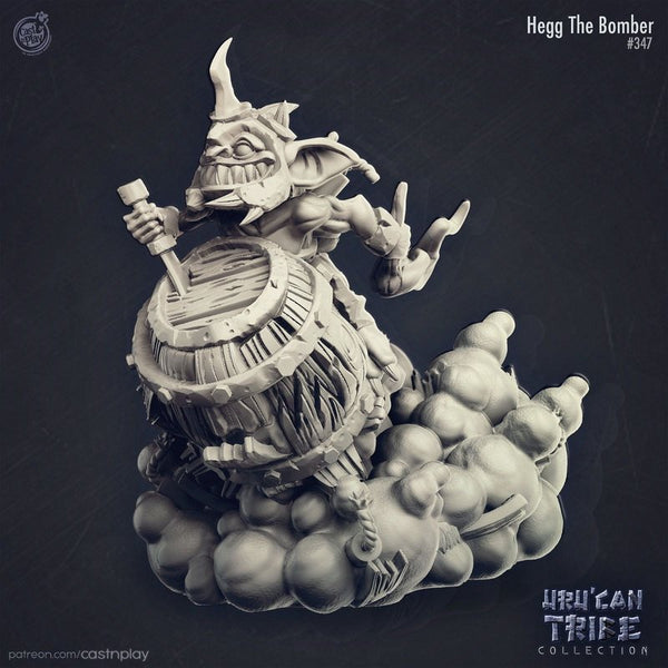 Hegg The Bomber 3D-printed model