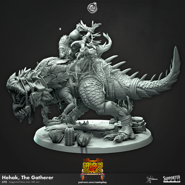 Hehak, The Gatherer 3D-printed model