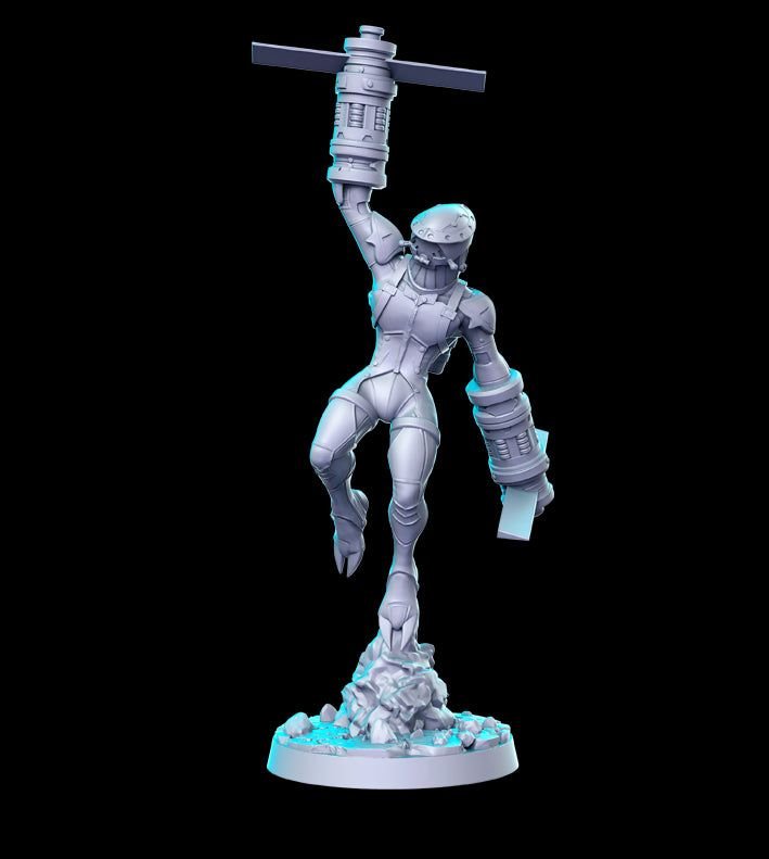 Helitrooper 3D-printed model