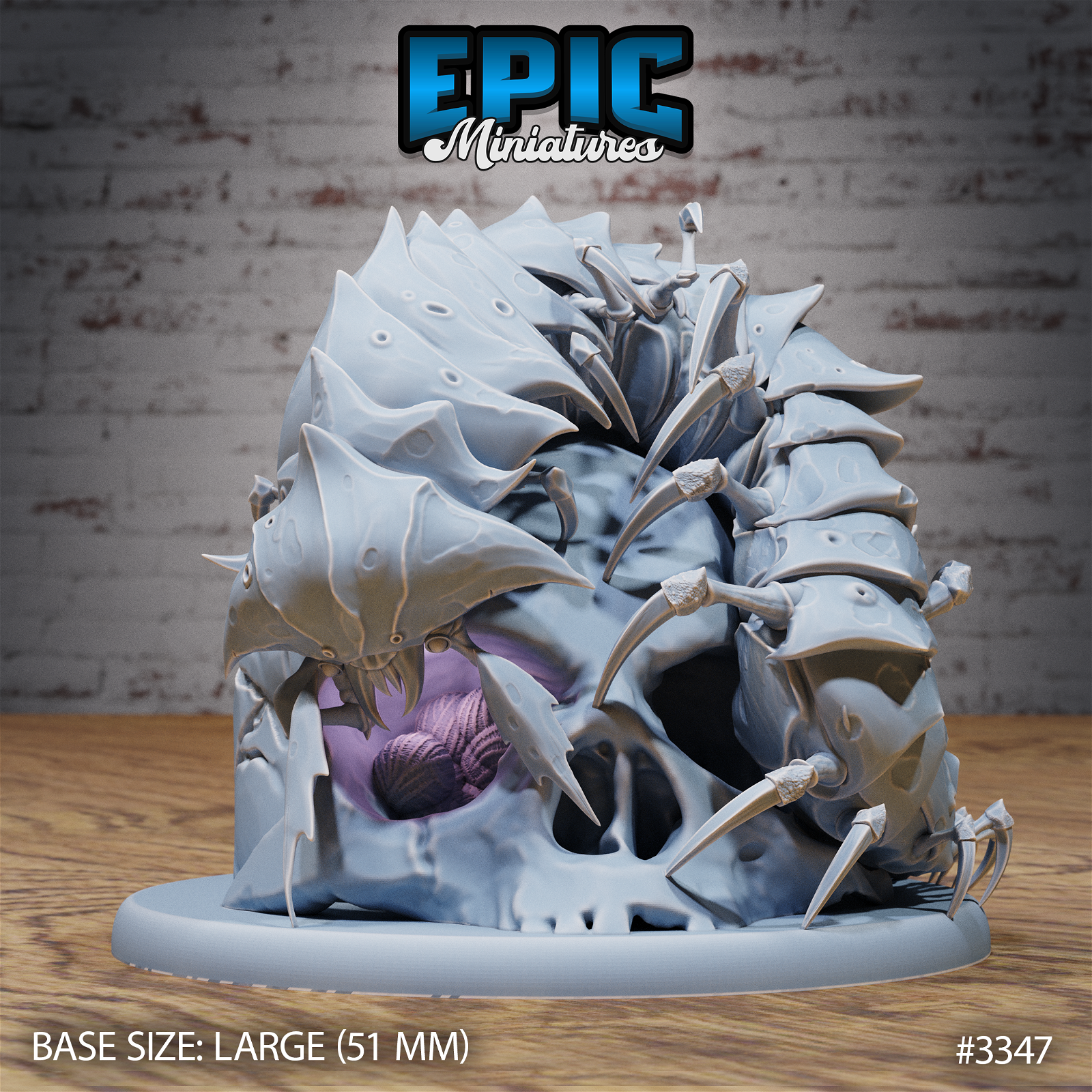 Hell Crawler Centipede - The Printable Dragon