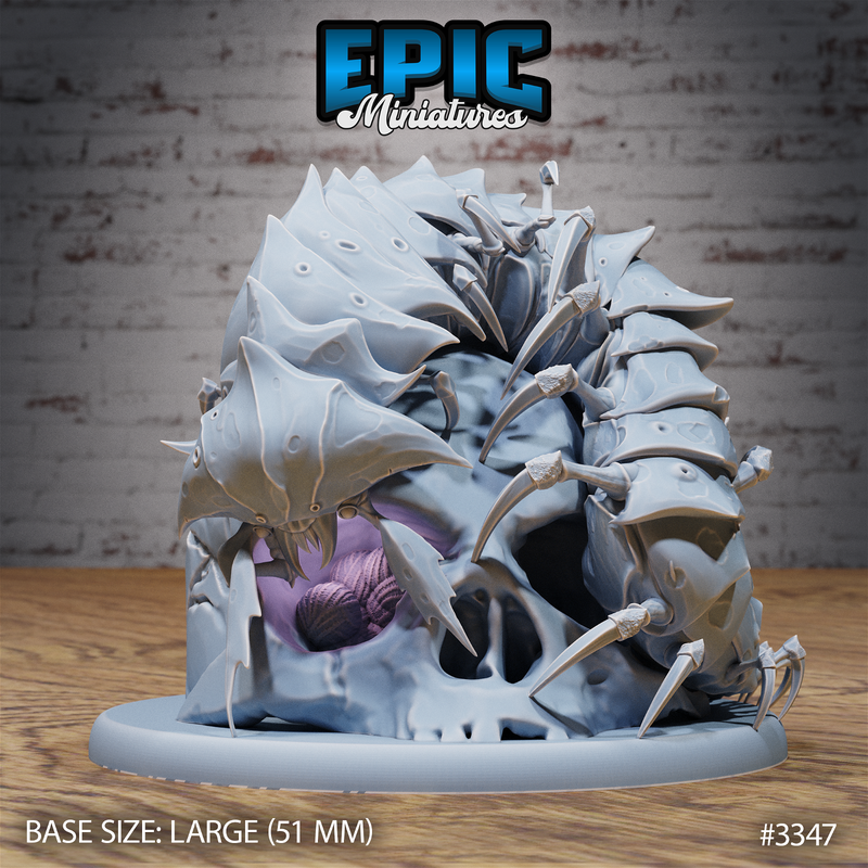 Hell Crawler Centipede 3D-printed model