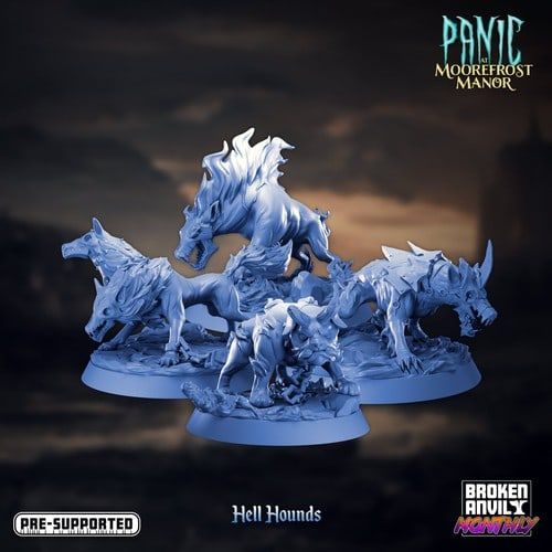 Hell Hounds - The Printable Dragon