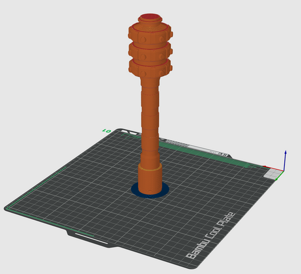 Helldivers 2 G-123 Thermite Grenade 3D-printed model