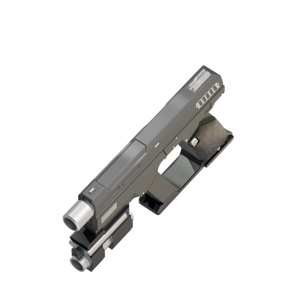 Helldivers 2 P2 Peacemaker Pistol 3D-printed model