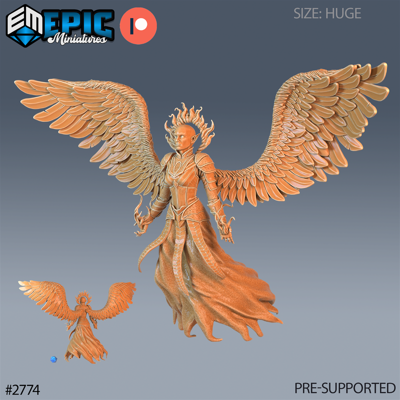 Hells Angel Zariel 3D-printed model