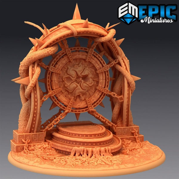 Hells Gate 3D-printed model