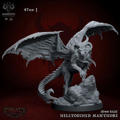 Helltouched Manticore 3D-printed model
