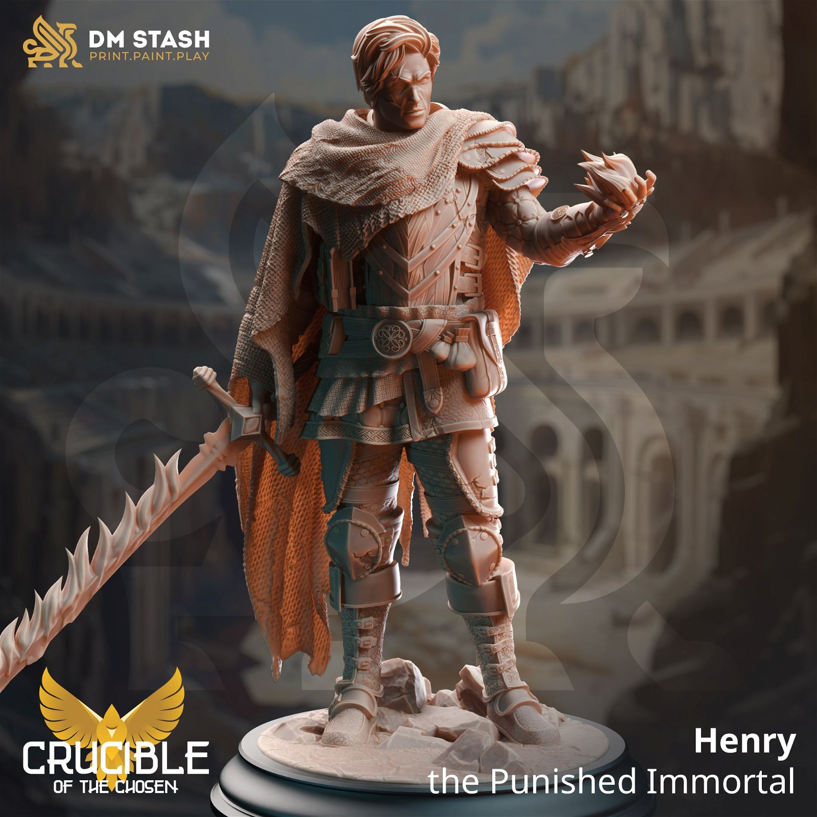 Henry the Punished Immortal - The Printable Dragon