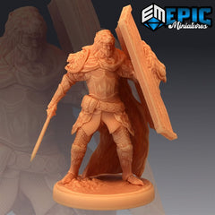 Heracles Knight 3D-printed model