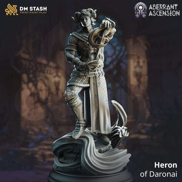 Heron of Daronai 3D-printed model
