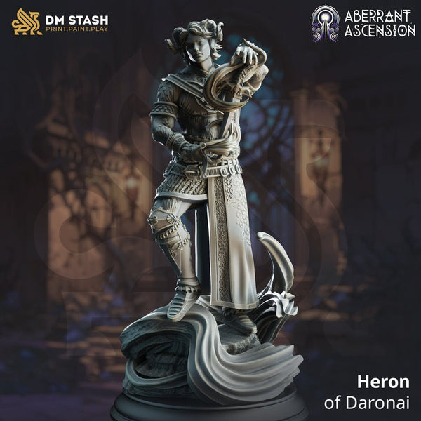 Heron of Daronai 3D-printed model