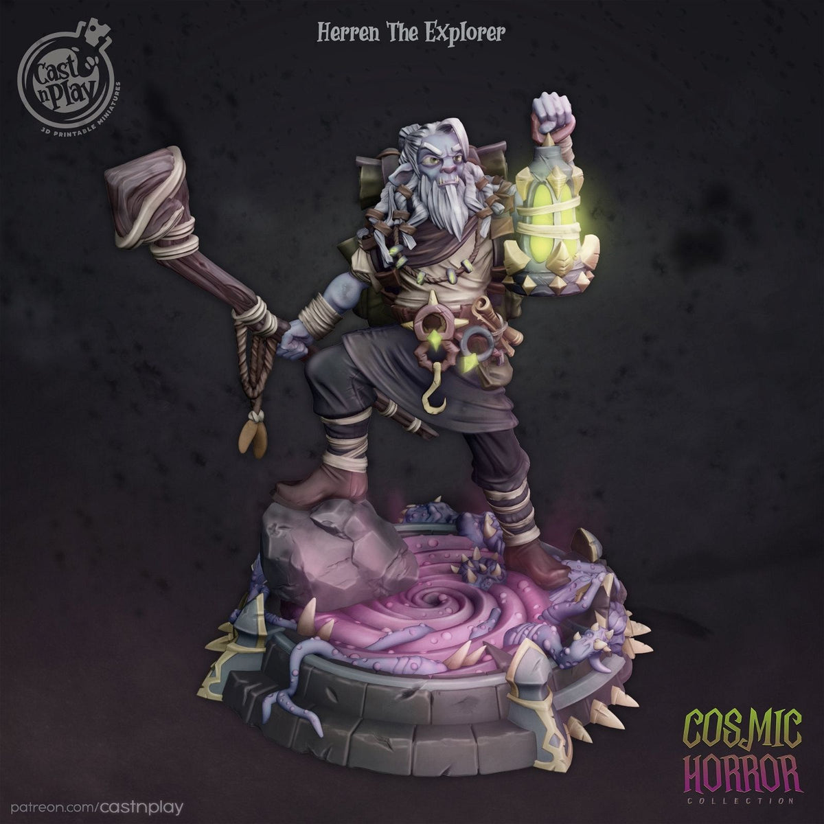 Herren The Explorer - Firbolg - The Printable Dragon