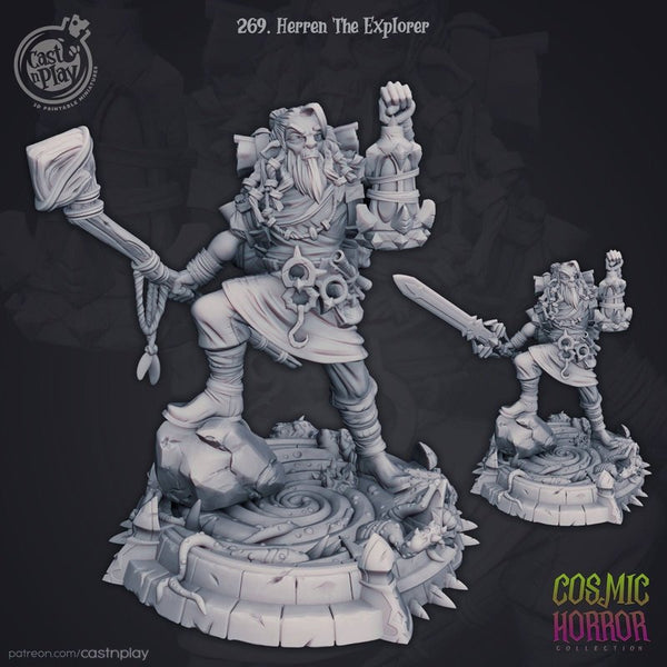 Herren The Explorer - Firbolg 3D-printed model