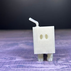 Hidden Feet Juice Box 3D-printed model