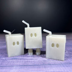 Hidden Feet Juice Box 3D-printed model