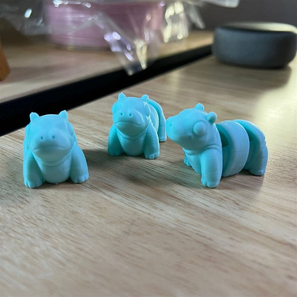 Hippo 3D-printed model