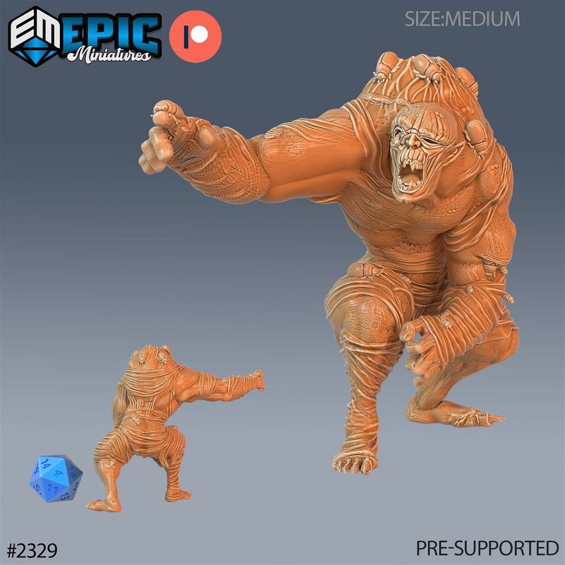 Hive Controlled Zombie 3D-printed model