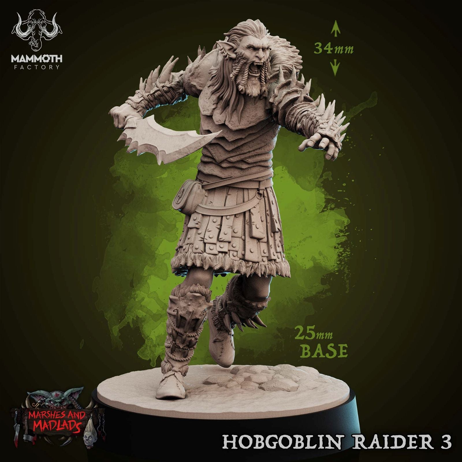 Hobgoblin Raider - The Printable Dragon