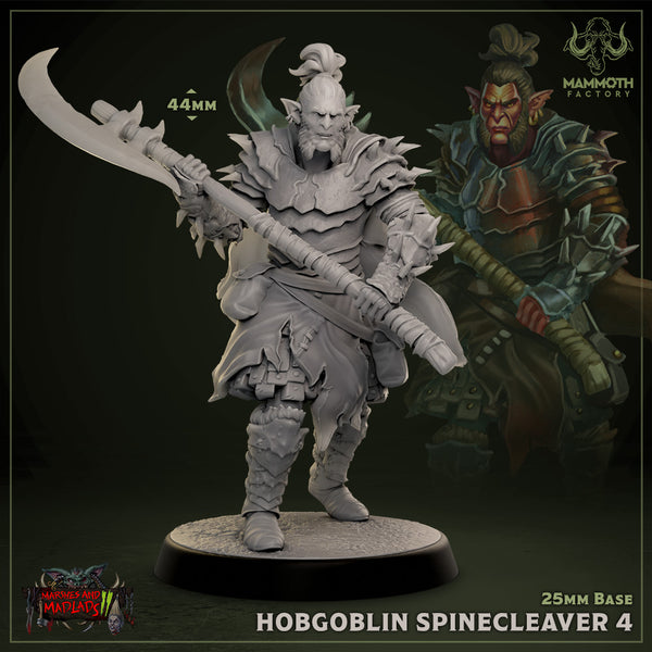 Hobgoblin Spinecleaver 3D-printed model