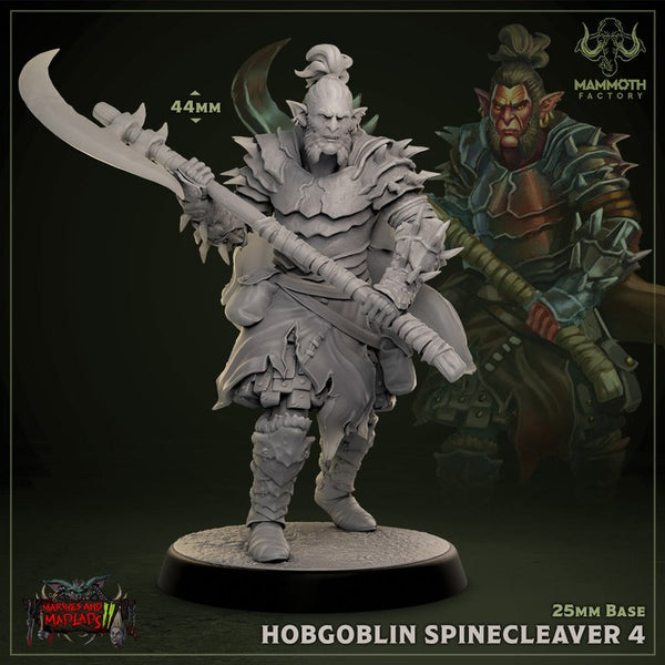 Hobgoblin Spinecleaver 3D-printed model