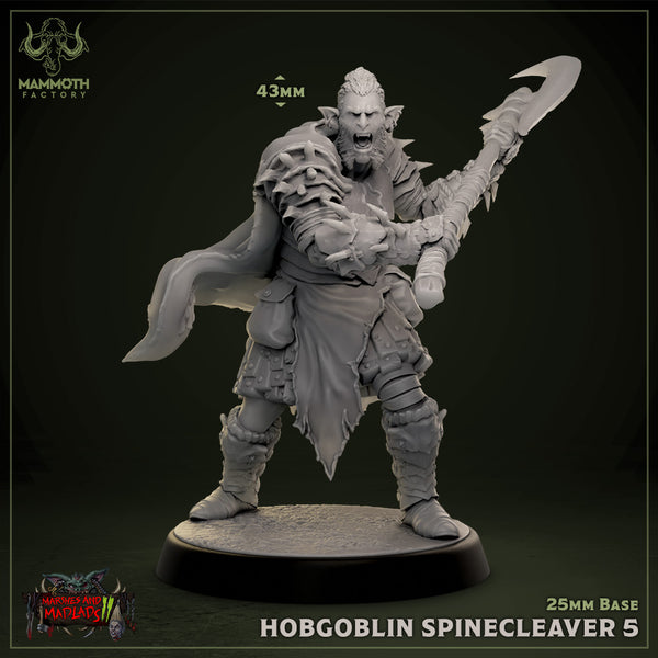 Hobgoblin Spinecleaver 3D-printed model