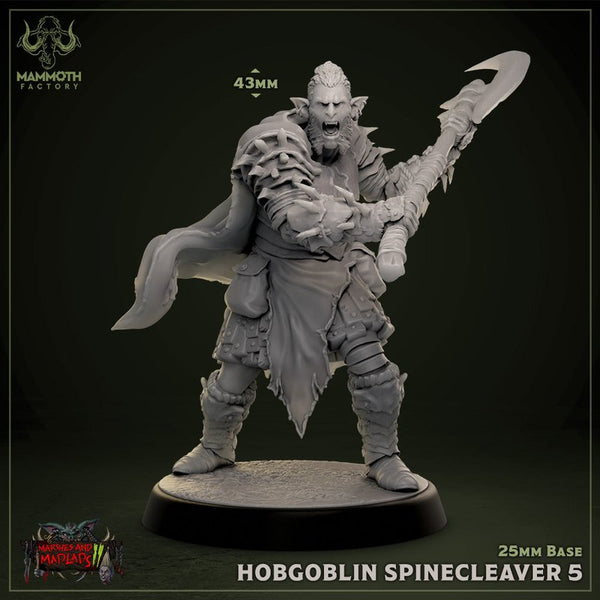 Hobgoblin Spinecleaver 3D-printed model