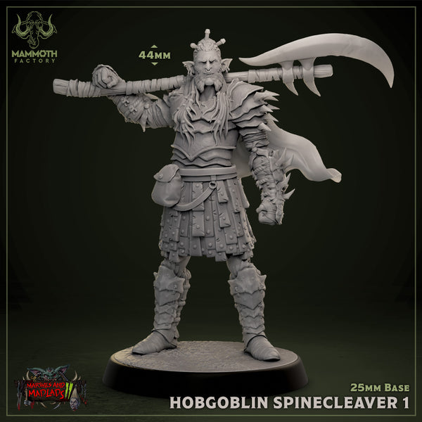 Hobgoblin Spinecleaver 3D-printed model