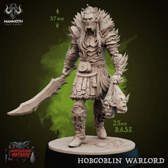 Hobgoblin Warlord 3D-printed model
