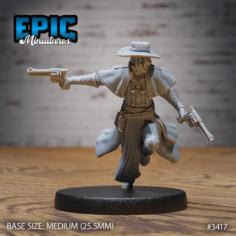 Holy Gunslinger 3D-printed model