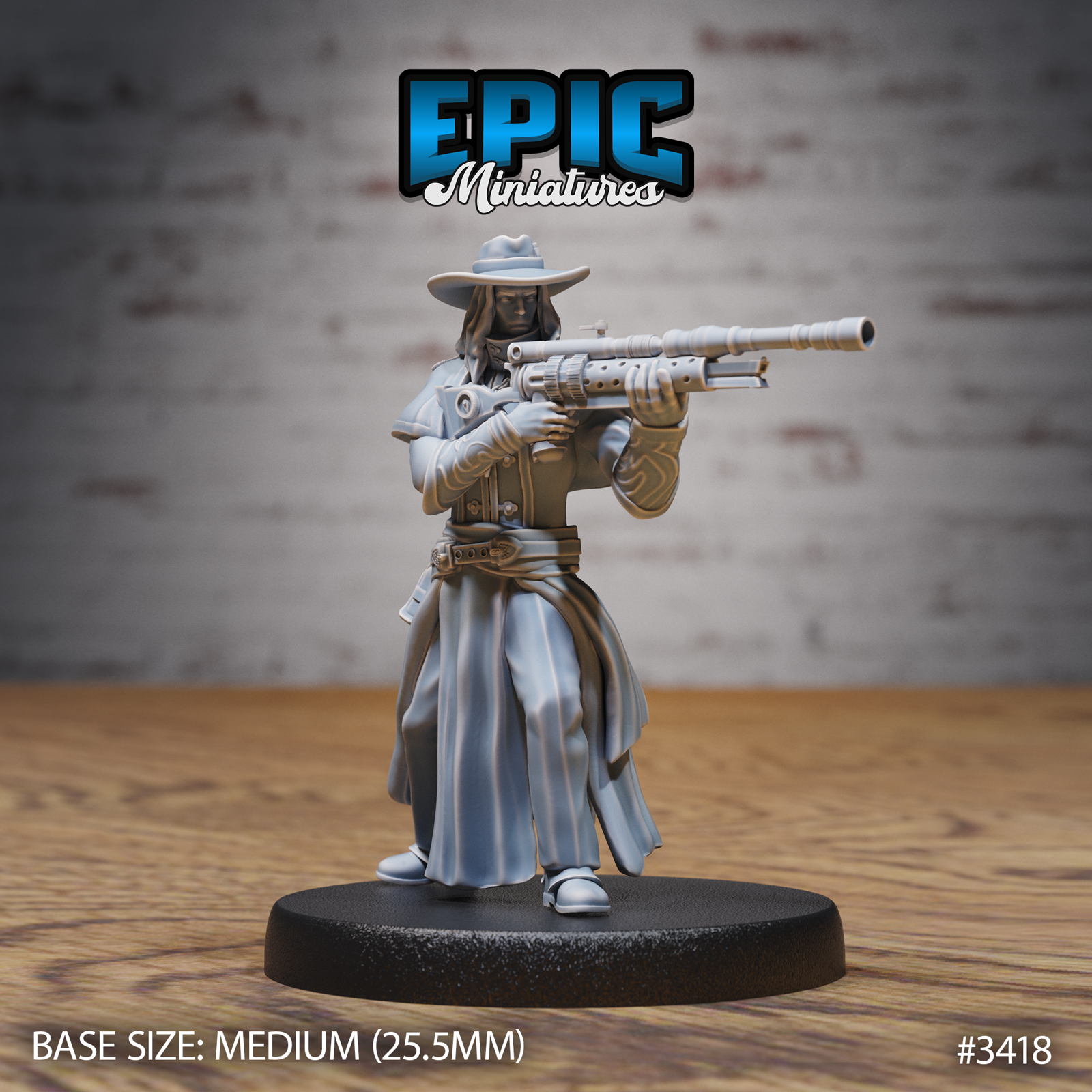 Holy Gunslinger - The Printable Dragon