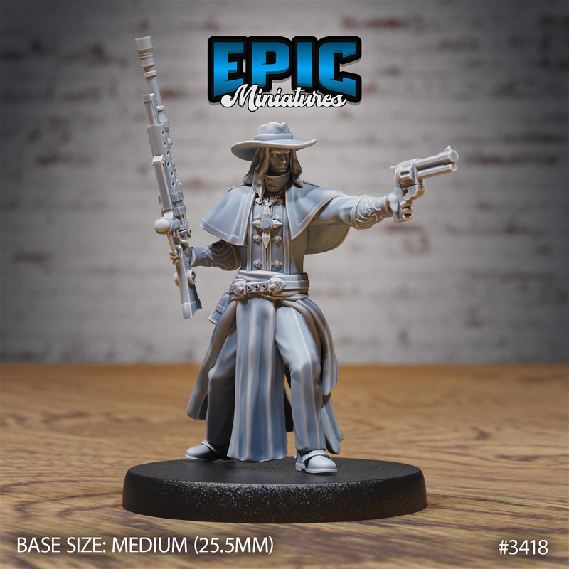 Holy Gunslinger 3D-printed model