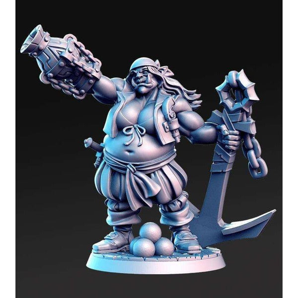 'Hook' 3D-printed model