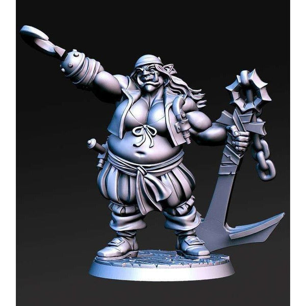 'Hook' 3D-printed model