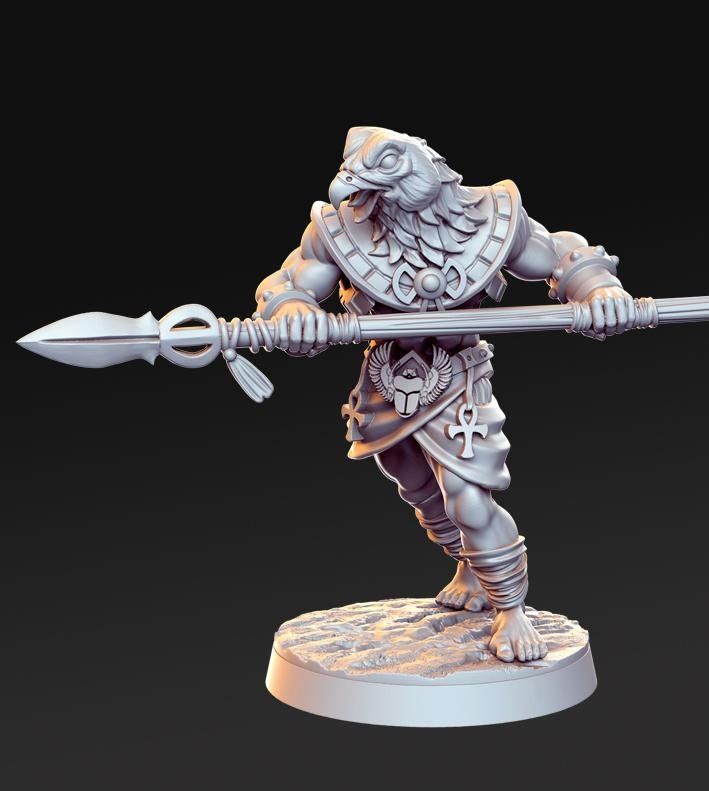 Horathi Warrior - The Printable Dragon