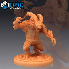 Horned Devil 3D-printed model