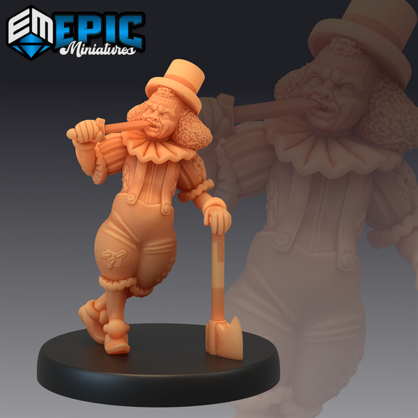 Horror Clown 3D-printed model