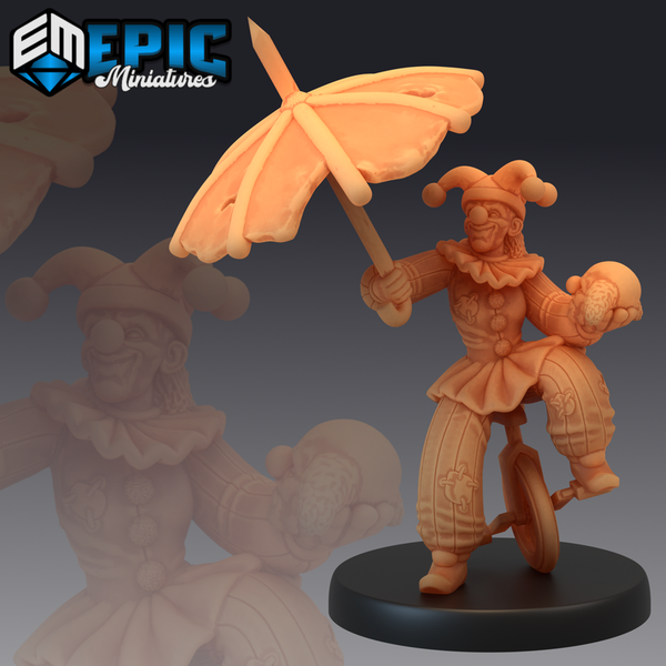 Horror Clown 3D-printed model